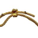 Twisted Vintage Gold  Rope Brooch Pin Photo 3