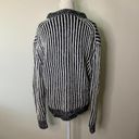 Elizabeth and James  Black and White Sweater Women's Medium Photo 9