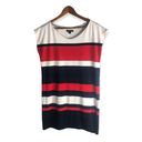 Tommy Hilfiger  Cotton Oversized Stripe Short Sleeve T-shirt Dress Photo 10