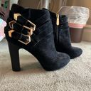 Guess black suede booties Photo 1