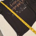 ZARA T-shirt “It always seems impossible until it is done” on front Size small Photo 3