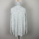 Krass&co The White Label  Sweater M Womens Gray Cable Knit Turtleneck‎ Wool Alpaca Photo 5