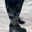 Ellie  women’s faux patent leather black gogo boots new size 9 Photo 2