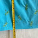 Talbots  Embroidered Dragonflies on Azure Skirt Photo 2