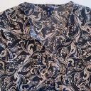 Gap  Black & Tan Paisley Print Tunic Dress Photo 3