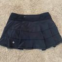 Lululemon Pace Rival Mid-Rise Skirt Black Photo 3