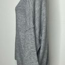 Zenana  size XL over sized gray sweater with exposed stitching Photo 6