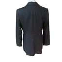 The Row Embassy Single Button Black Linen Jacket Blazer, Sz 4 Photo 1