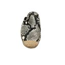 Tory Burch  Max Snake Print Leather Espadrille Slide Mule Photo 1