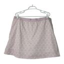 Lady Hagen  SIDE PLEAT SKORT WOMENS SIZE XXL PINK SEASHELLS GOLF ACTIVEWEAR Photo 3