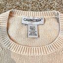 Cabin creek Cream Knit Sweater Size Petite Small PS Photo 2