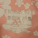 frankie's bikinis 💕 Keira Floral One Shoulder Bikini Top  Coconut Girl Large NWT Photo 9