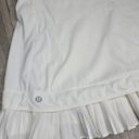 Lululemon  City Sky Run By Skirt White size 10 pockets ruffle tennis skirt Photo 5