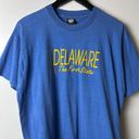 Vintage 90s Delaware T Shirt Blue XL Extra Large USA Single Stitch Graphic Tee Photo 11