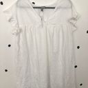 ASOS White Sundress With Ruffle Sleeves Photo 0