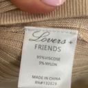 Lovers + Friends  Davenport Ribbed Knit Camel Duster Size Small Photo 11