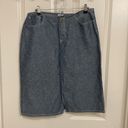 Calvin Klein Jeans Linen Blend Pencil Skirt Photo 2