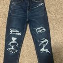 American Eagle dark wash  hi-rise jegging Photo 1