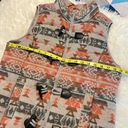 Ruff Hewn  Southwest Aztec Vest Toggle Buttons and Zipper Closure Puffy Medium Photo 7