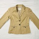 Banana Republic Vintage Y2K  Molded Blazer - Khaki/Tan - 4 Photo 8