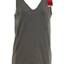 Spanx  Laid Back Layers Non-Shaping Ribbed Gray Tank Top XL NWT Photo 0