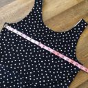 Divided  Navy and White Polk A Dot dress size 14 Photo 2