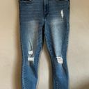 sts blue Brie High Rise Skinny Distressed Raw Hem Denim Jeans Photo 1