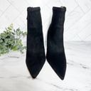 Good American Icon Bootie Suede Black Size 6 GA007K-E Photo 4