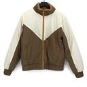 Zyia  Reversible Teddy Bomber Jacket Brown Cream XL Photo 0