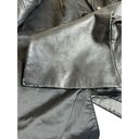 Anne Klein  Leather Coat Jacket Size Small Genuine Lamb Skin Button Down *READ* Photo 2