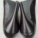 BP  Nordstrom Brown Pointed Toe Leather Heels Size 7 Photo 6