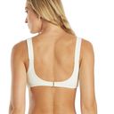 Quint Soul NWT  Malibu High Rise Ivory/White Ribbed Bikini Set - S/M Photo 2