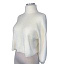 Michelle Mason  Turtleneck Sweater in Ivory Small New Womens Knit Top Photo 5