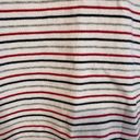 Tommy Hilfiger  Womens Short Sleeve Scoop Neck Shirt, Red White Blue Stripes, Med Photo 9