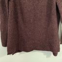 Sweaty Betty  Women's Black Cherry Shakti Turtleneck Chucky Knit Sweater Size L Photo 3