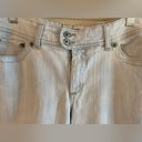 Chico's Chico’s Platinum Roll Cuff Light Blue Crop Jeans Photo 3