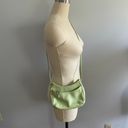 Fossil Vintage Pebbled Leather Crossbody Purse- Lime Photo 8