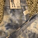 Rbx Active NWT RBX Tie Dye 7/8 Length Legging With Ribbed Waistband Size Medium Cornflower Blue Color  Photo 2