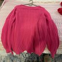 Aerie pink  oversized sweater Photo 1