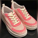 Nicole Miller NEW!  Brita Pink Multicolor Size 7.5 Sneakers Photo 11