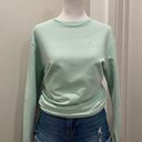 FILA  Mint Green Pullover Crew Neck Long Sleeve Sweater - M Photo 2