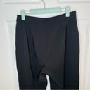 Lulus  Catch a Crush Black Fringe Cropped Pants Flat Front Black L NWT Photo 5