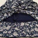 Adrianna Papell  Dress Ditsy Navy Ivory Petunia Tiered Cap Sleeve Dress Size 4 Photo 7