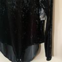 Good American NWT  Velvet Turtleneck Long-sleeve Black Bodysuit 3X Photo 8