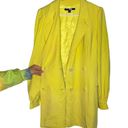 Black Halo  Mellow Yellow Olympia Blazer Mini Formal Dress sz 8 Photo 7
