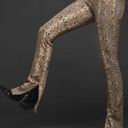 ANINE BING 💕💕 Cigarette Python Trousers ~ Split Cuff Snakeskin Print XS NWT Photo 9