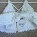 FashioNova White Lace Tank Top Photo 1