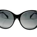 Alexander McQueen  Black & Clear Oversized Cat Eye Sunglasses w/ case  4231/S Photo 2