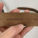Amanda Smith  Genuine Leather Brown Belt Brass Rhinestone Bling Buckle Women’s L Photo 5