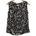 Studio Works  Gray & Black Leopard Tank Small Photo 17